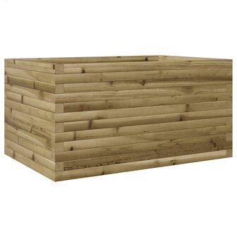 Plantenbak 90x60x46 cm ge&iuml;mpregneerd grenenhout