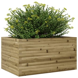 Plantenbak 90x60x46 cm ge&iuml;mpregneerd grenenhout