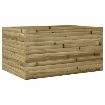 Plantenbak 90x60x46 cm ge&iuml;mpregneerd grenenhout