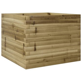 Plantenbak 60x60x45,5 cm ge&iuml;mpregneerd grenenhout