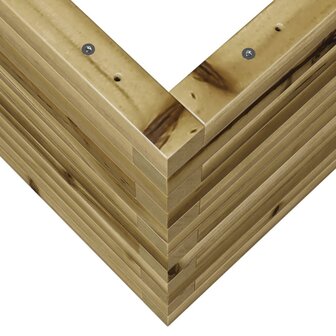 Plantenbak 110x40x45,5 cm ge&iuml;mpregneerd grenenhout