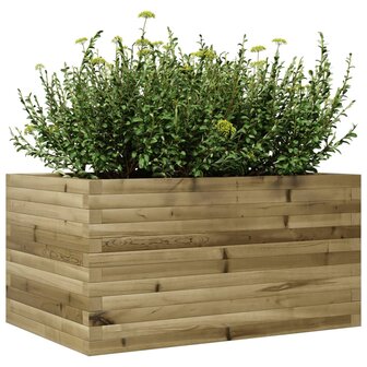 Plantenbak 90x60x45,5 cm ge&iuml;mpregneerd grenenhout