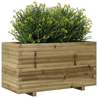 Plantenbak 90x40x49,5 cm ge&iuml;mpregneerd grenenhout