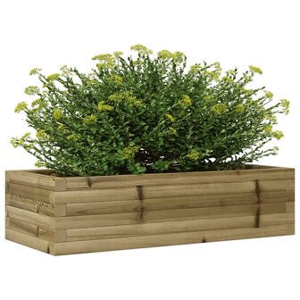 Plantenbak 90x40x23 cm ge&iuml;mpregneerd grenenhout