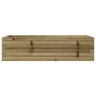 Plantenbak 90x40x23 cm ge&iuml;mpregneerd grenenhout