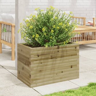 Plantenbak 70x40x45,5 cm ge&iuml;mpregneerd grenenhout