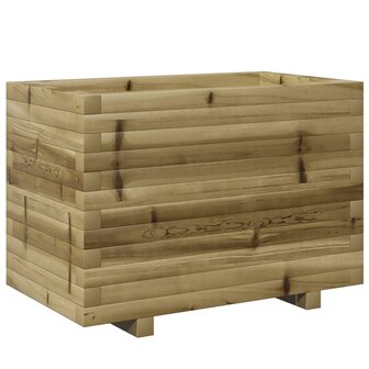 Plantenbak 70x40x49,5 cm ge&iuml;mpregneerd grenenhout