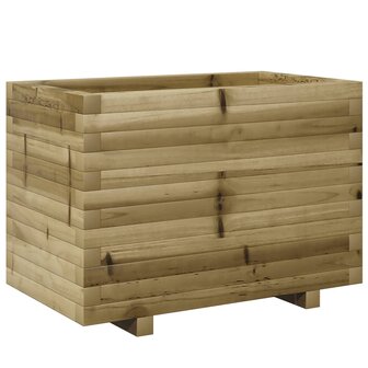 Plantenbak 70x40x49,5 cm ge&iuml;mpregneerd grenenhout