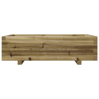 Plantenbak 90x60x26,5 cm ge&iuml;mpregneerd grenenhout