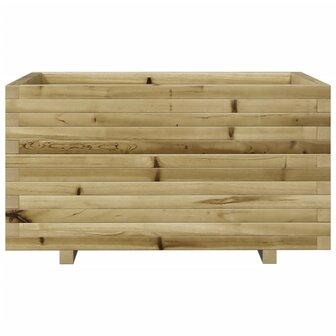 Plantenbak 90x60x49,5 cm ge&iuml;mpregneerd grenenhout