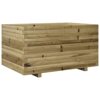 Plantenbak 90x60x49,5 cm ge&iuml;mpregneerd grenenhout