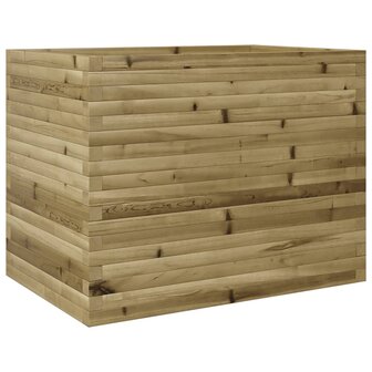 Plantenbak 90x60x68,5 cm ge&iuml;mpregneerd grenenhout