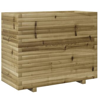 Plantenbak 90x40x72,5 cm ge&iuml;mpregneerd grenenhout