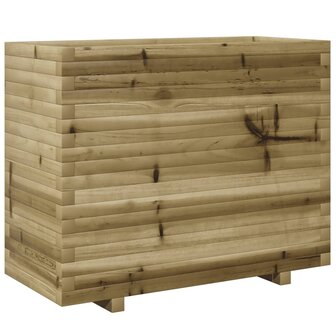 Plantenbak 90x40x72,5 cm ge&iuml;mpregneerd grenenhout