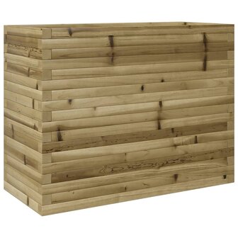 Plantenbak 90x40x68,5 cm ge&iuml;mpregneerd grenenhout