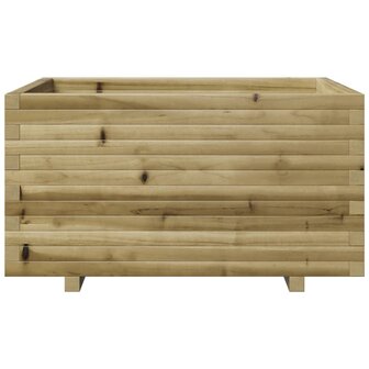 Plantenbak 90x60x49,5 cm ge&iuml;mpregneerd grenenhout