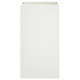 Plantenbak 42x38x75 cm staal wit