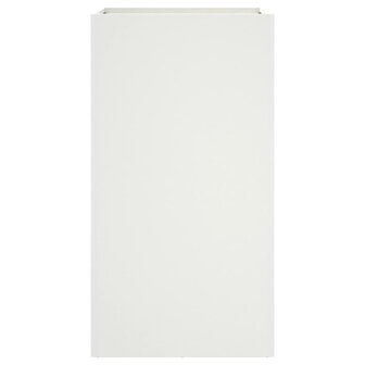 Plantenbak 42x38x75 cm staal wit
