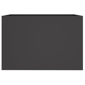 Plantenbak 62x40x39 cm staal zwart