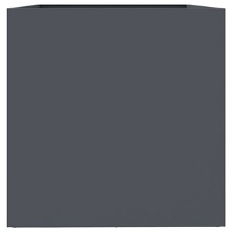 Plantenbak 62x40x39 cm staal antracietkleurig