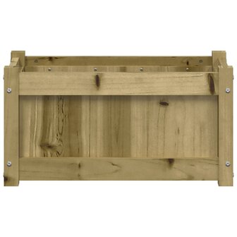 Plantenbakken 2 st cm ge&iuml;mpregneerd hout
