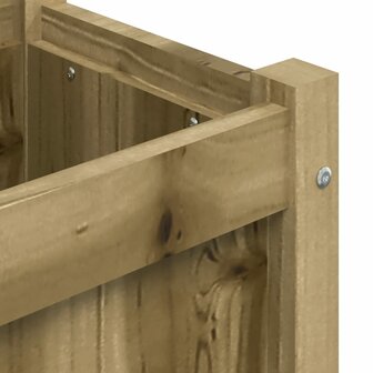 Plantenbak 150x31x31 cm ge&iuml;mpregneerd grenenhout