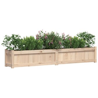 Plantenbak 180x31x31 cm massief grenenhout