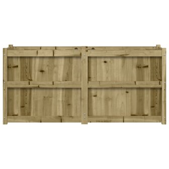 Plantenbak 150x50x70 cm ge&iuml;mpregneerd grenenhout
