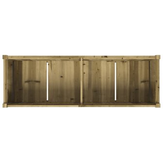 Plantenbak 150x50x70 cm ge&iuml;mpregneerd grenenhout