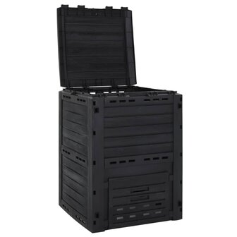 Compostbak 280 L polypropeen zwart
