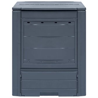 Compostbak 260 L 60x60x73cm grijs