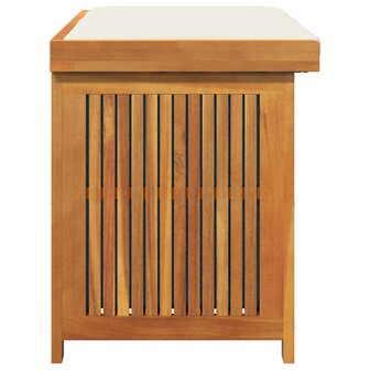Kussenbox voor buiten 90x50x60,5 cm massief acaciahout