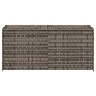 Tuinbox 283 L poly rattan grijs
