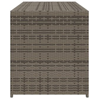 Tuinbox 283 L poly rattan grijs