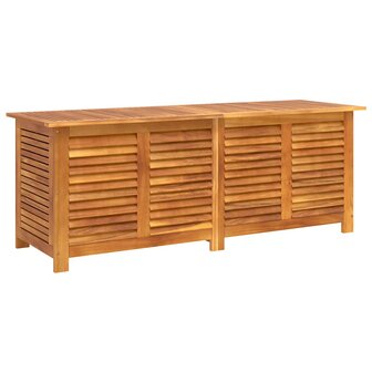 Tuinbox met jaloezie&euml;n 150x50x56 cm massief acaciahout