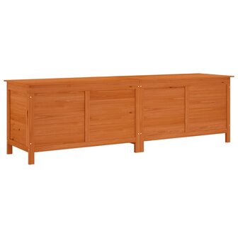Tuinbox 198,5x50x56,5 cm massief vurenhout bruin