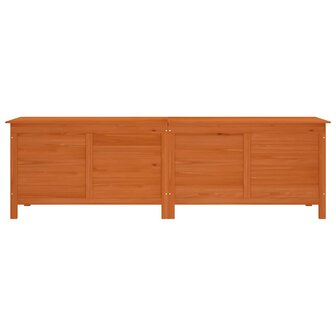 Tuinbox 198,5x50x56,5 cm massief vurenhout bruin