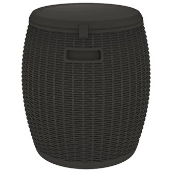 Tuinbox 4-in-1 polypropeen zwart