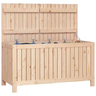 Tuinbox 121x55x64 cm massief grenenhout
