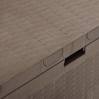 Tuinbox 114x47x60 cm bruin