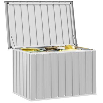 Tuinbox 109x67x65 cm grijs