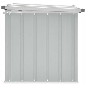 Tuinbox 109x67x65 cm grijs