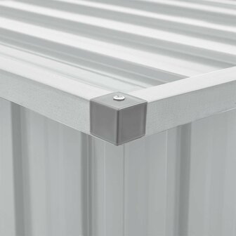 Tuinbox 109x67x65 cm grijs