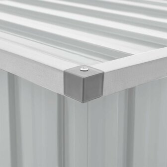 Tuinbox 149x99x93 cm grijs