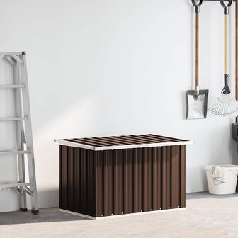Tuinbox 109x67x65 cm bruin