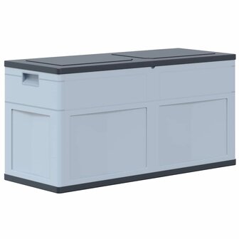 Opbergkist 320 L grijs zwart
