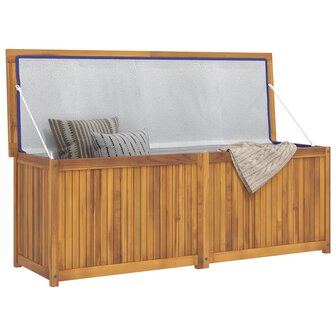 Tuinbox 150x50x55 cm massief teakhout
