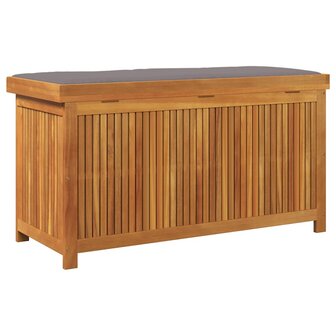 Opbergbox voor buiten 113x50x60,5 cm massief acaciahout