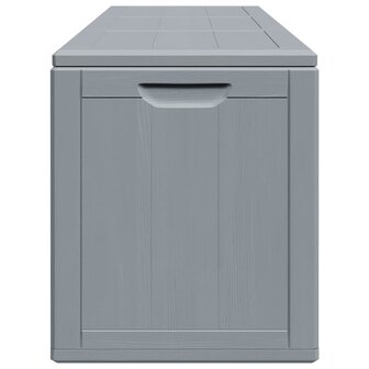 Tuinbox 270 L PP houtlook grijs