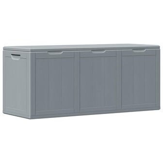 Tuinbox 270 L PP houtlook grijs